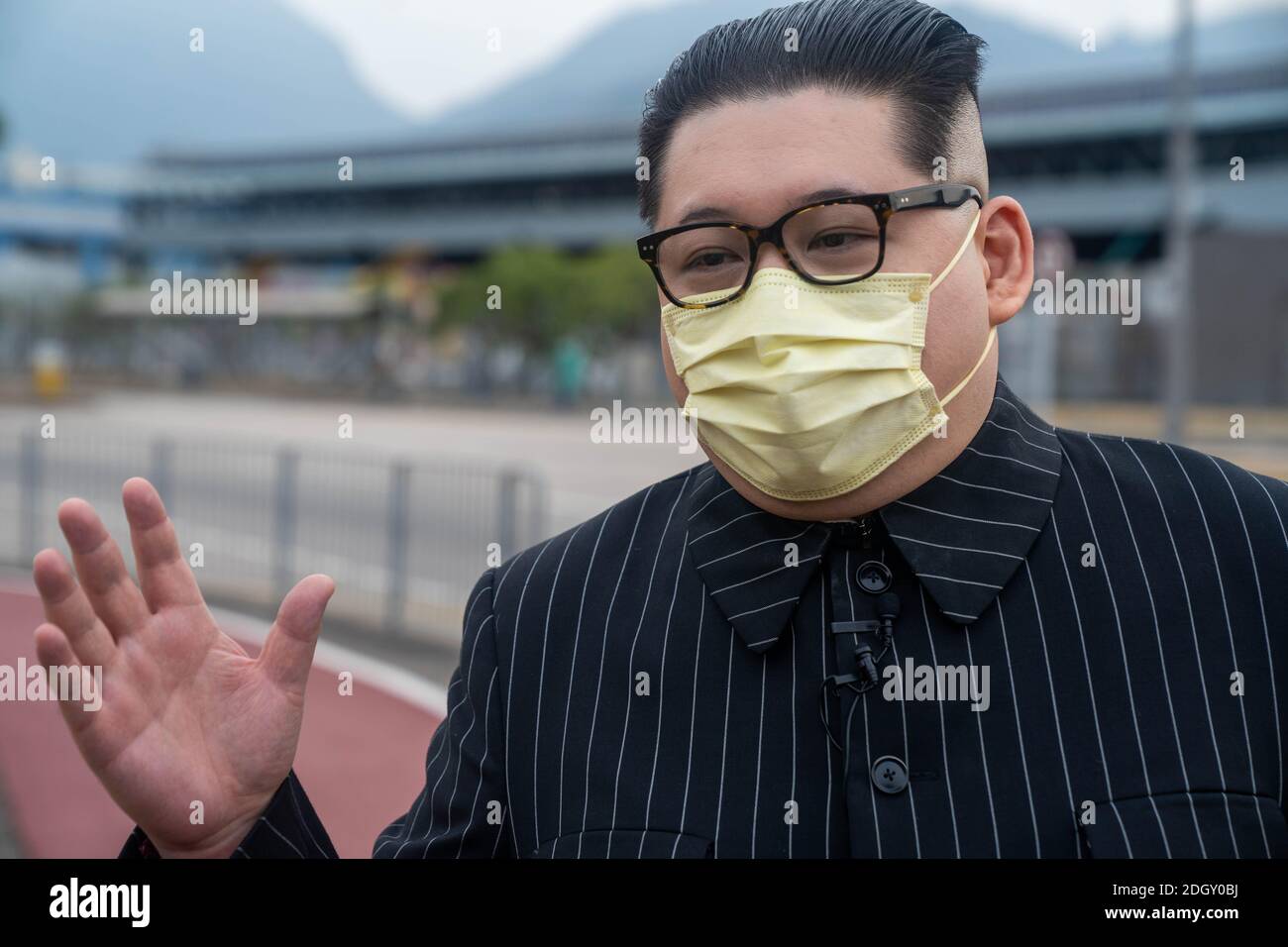 Kim jong un face mask hi-res stock photography and images - Alamy