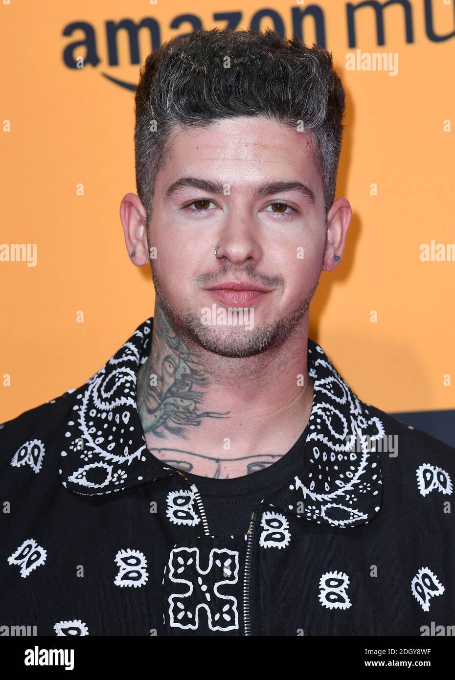 Travis Mills attending the MTV Europe Music Awards 2019, held at the