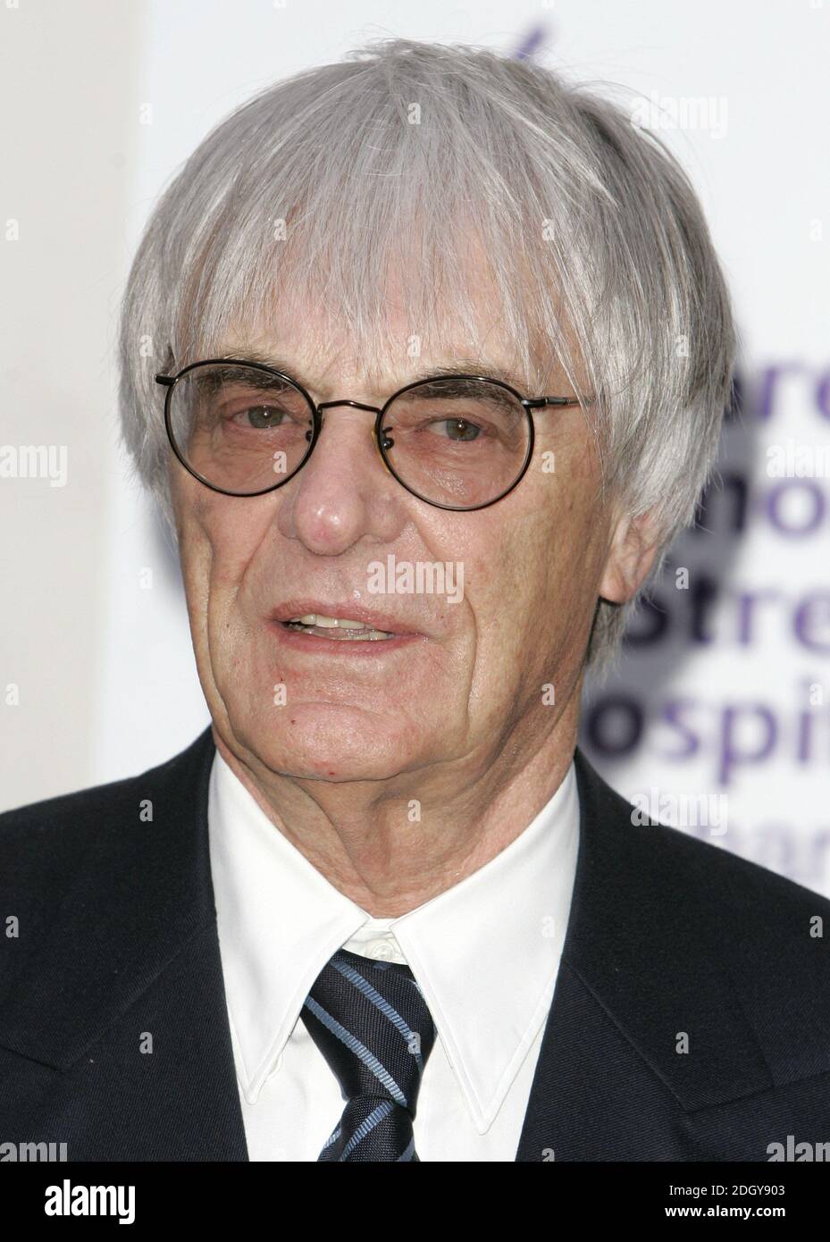 Bernie Ecclestone arriving at the Great Ormond Street Hospital Children