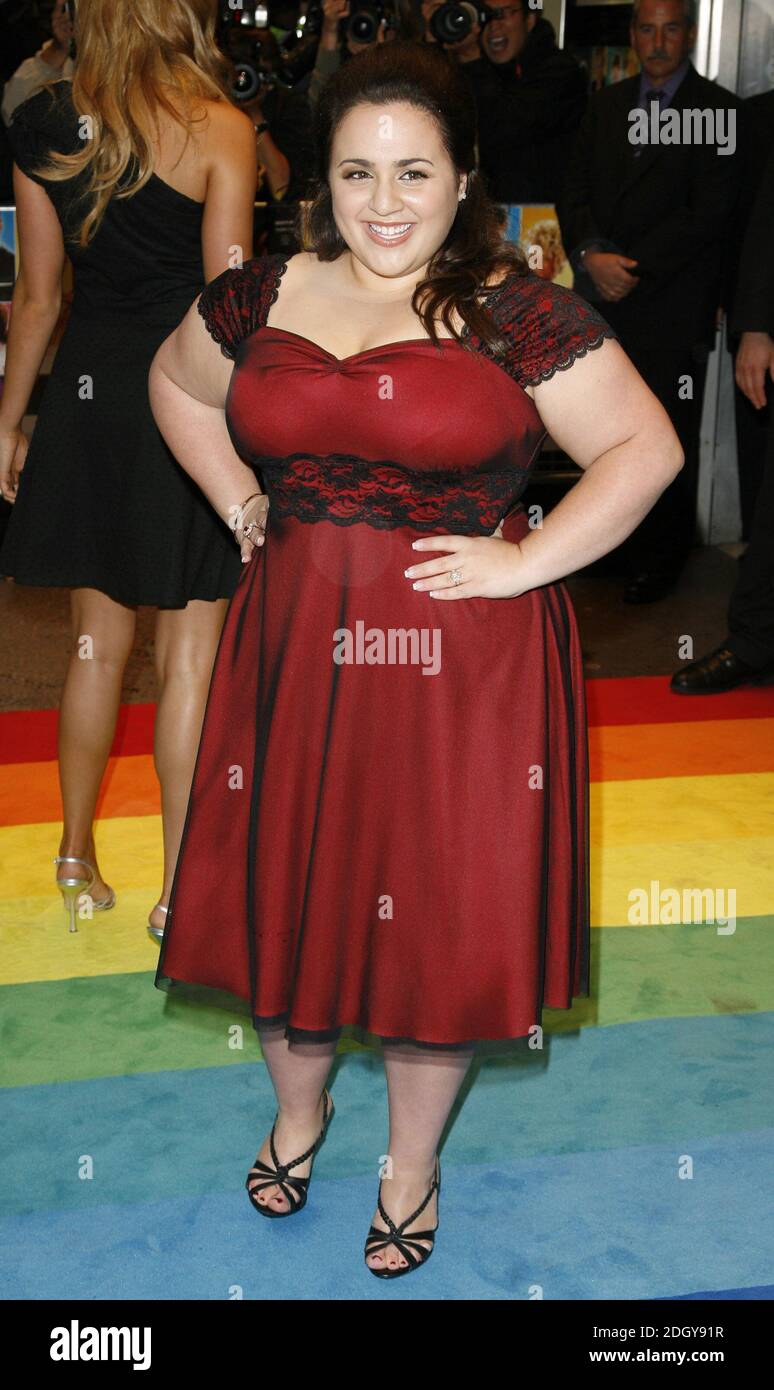 Nikki Blonsky arriving for the UK Premiere of Hairspray, at the Odeon