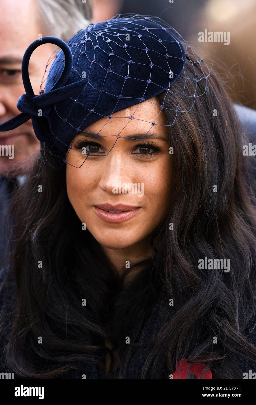 The Duchess of Sussex at The Opening of The Field of Remembrance, Westminster Abbey, London . Photo credit should read: Doug Peters/EMPICS Stock Photo