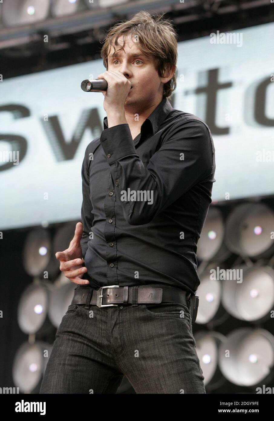 Keane live at the Live Earth London Concert, Wembley Stadium, London