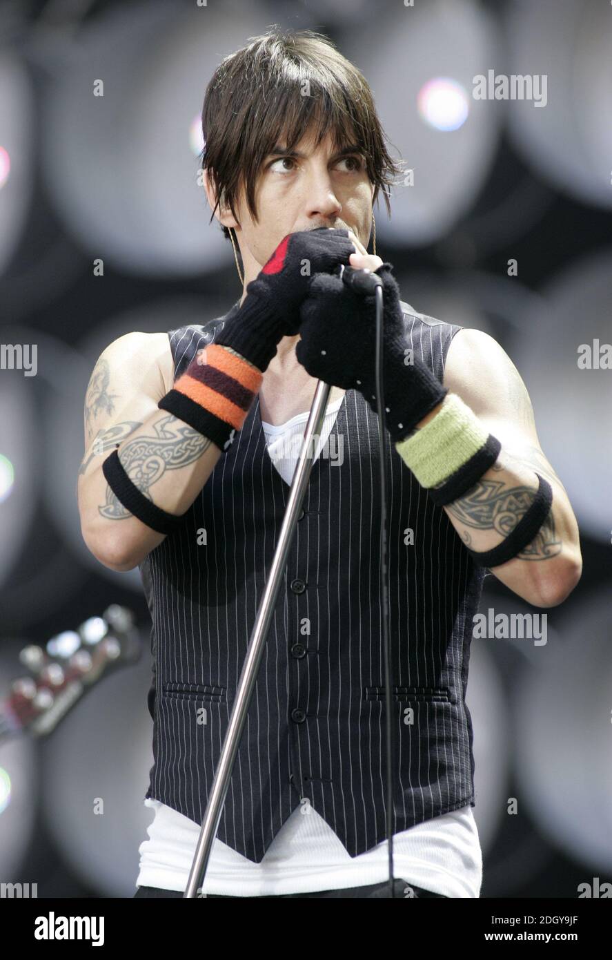 Red Hot Chili Peppers live at the Live Earth London Concert, Wembley