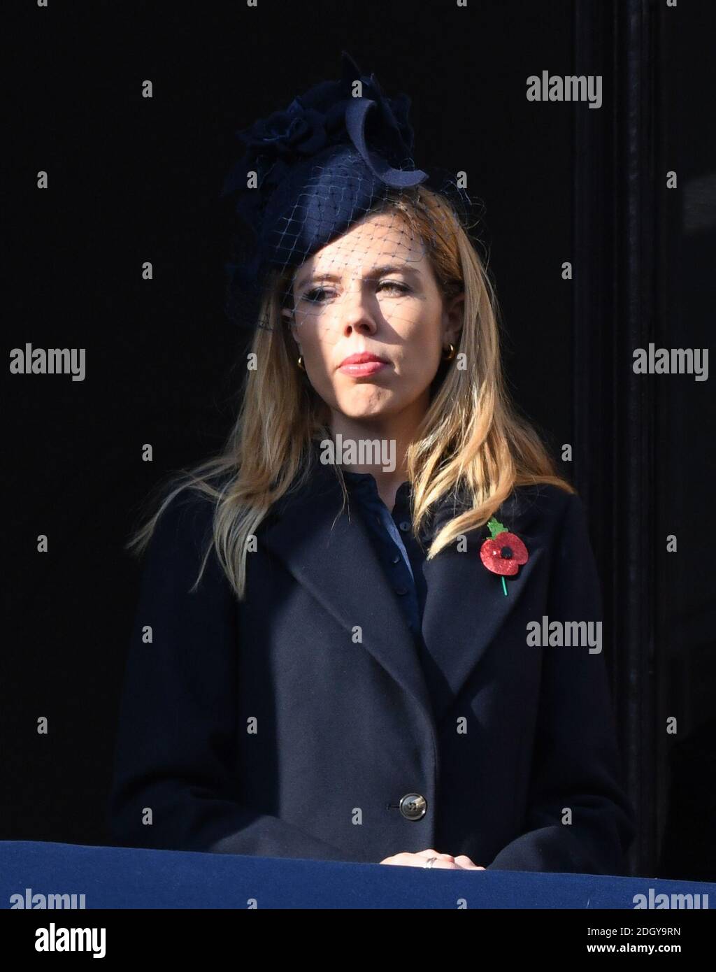 Carrie Symonds attending the National Service of Remembrance at the