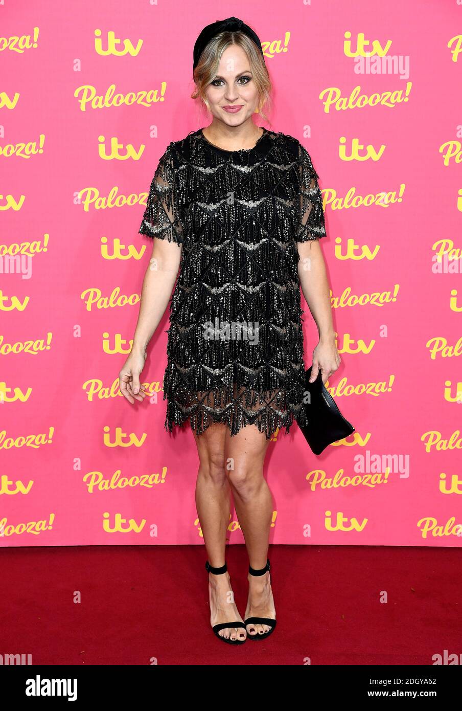 Tina O'Brien attending the ITV Palooza held at the Royal Festival Hall, Southbank Centre, London. Stock Photo