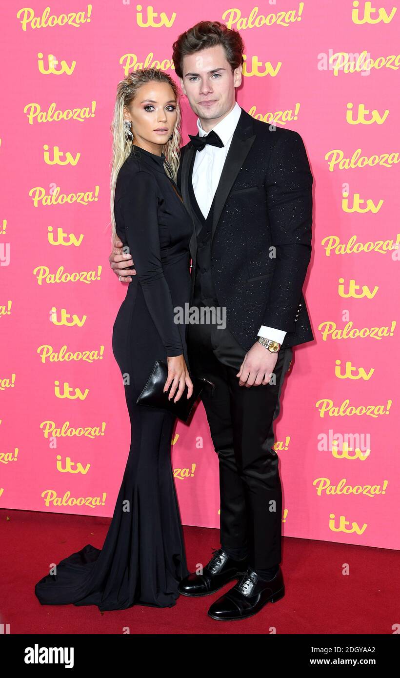Lucie Donlan and Joe Garratt attending the ITV Palooza held at the