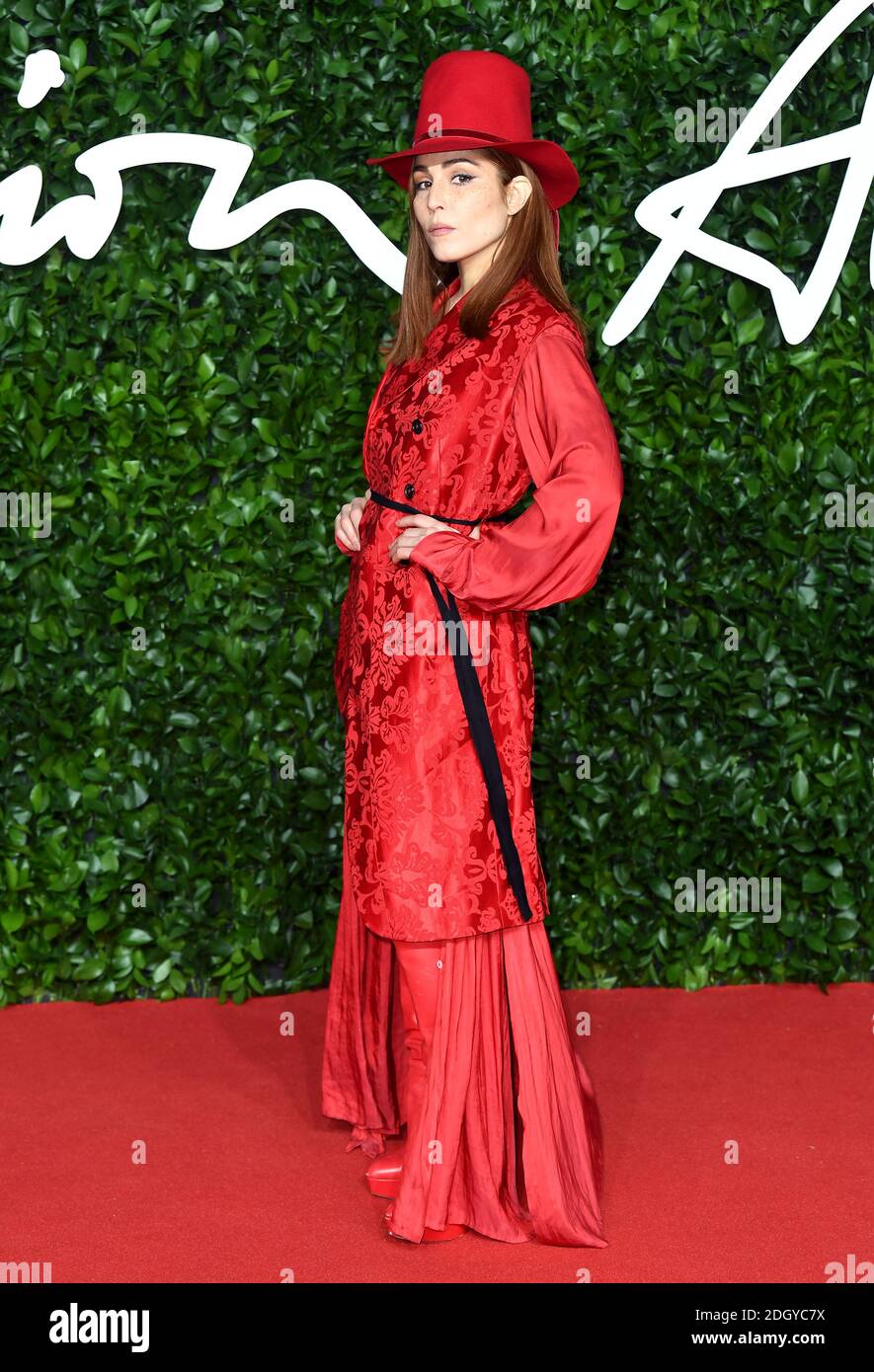 Noomi Rapace attending the Fashion Awards 2019 at the Royal Albert Hall