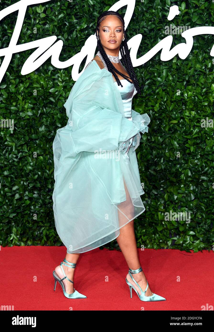 Rihanna attending the Fashion Awards 2019 at the Royal Albert Hall,  Kensington Gore, London Stock Photo - Alamy