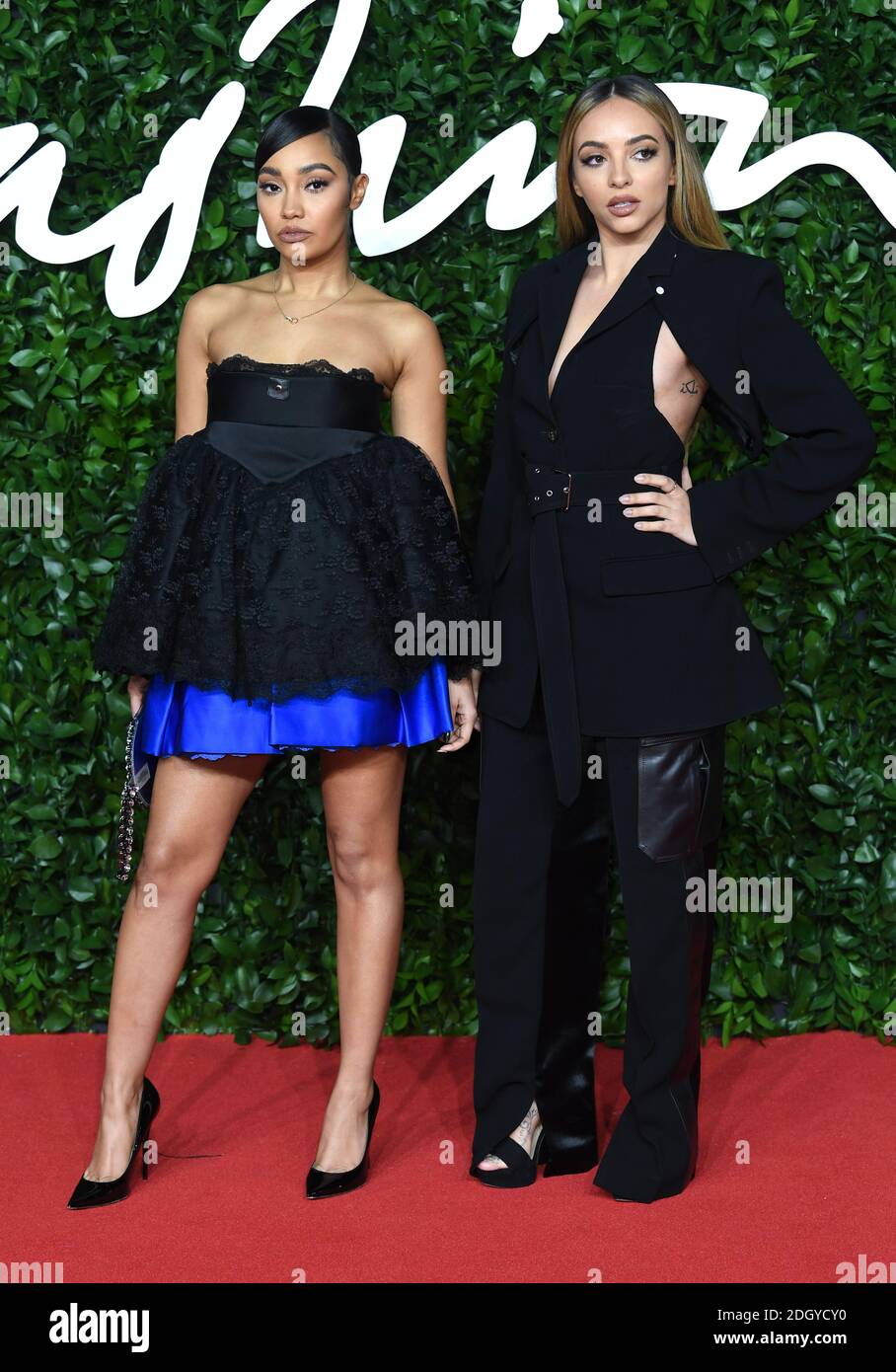 Leigh-Anne Pinnock and Jade Thirwell attending the Fashion Awards 2019 ...