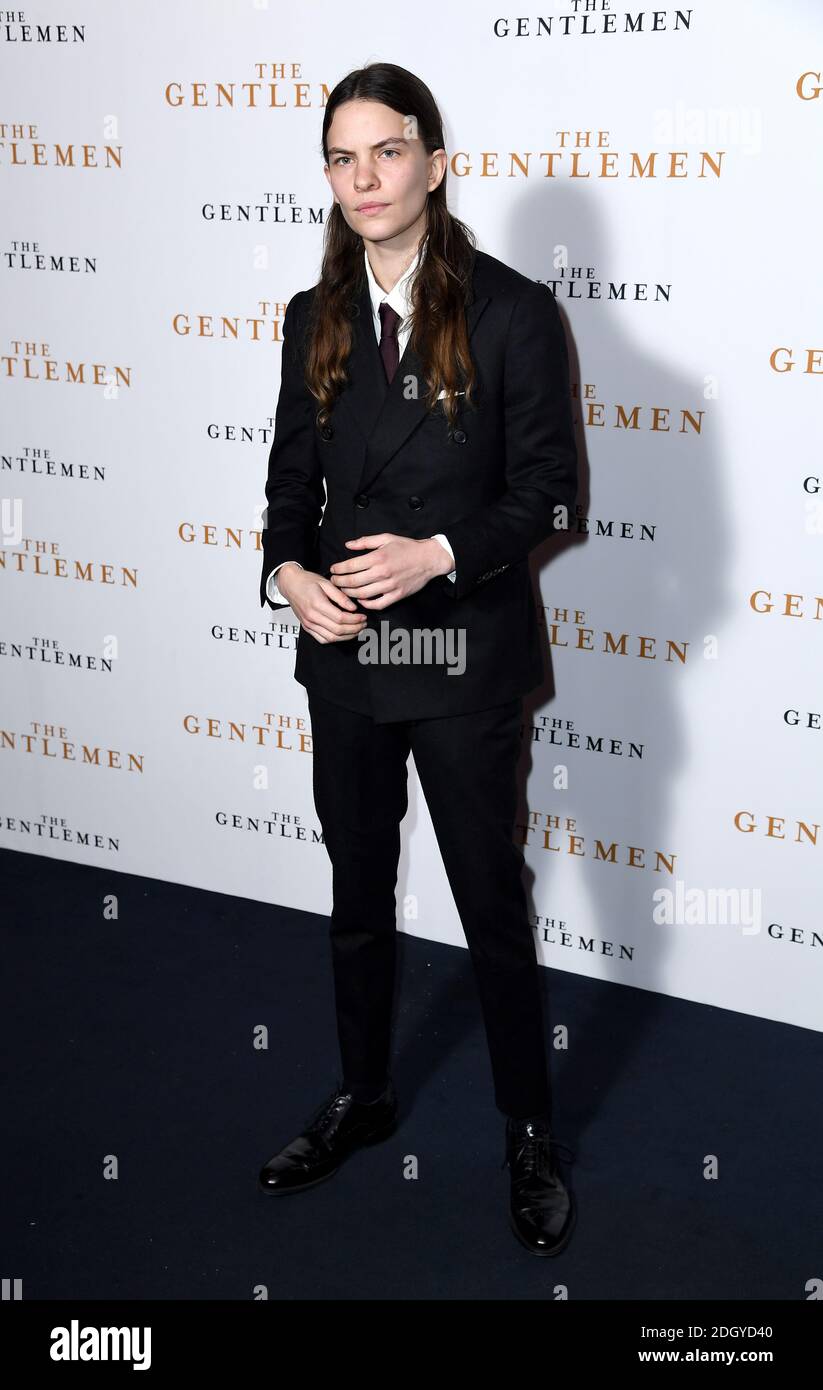 Eliot Sumner attending The Gentlemen Special Screening held at the Curzon Mayfair, London. Picture credit should read: Doug Peters/EMPICS Stock Photo