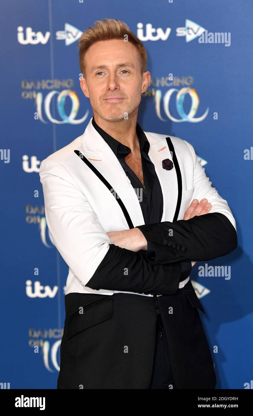 Ian "H" Watkins attending the Dancing on Ice 2020 launch held at