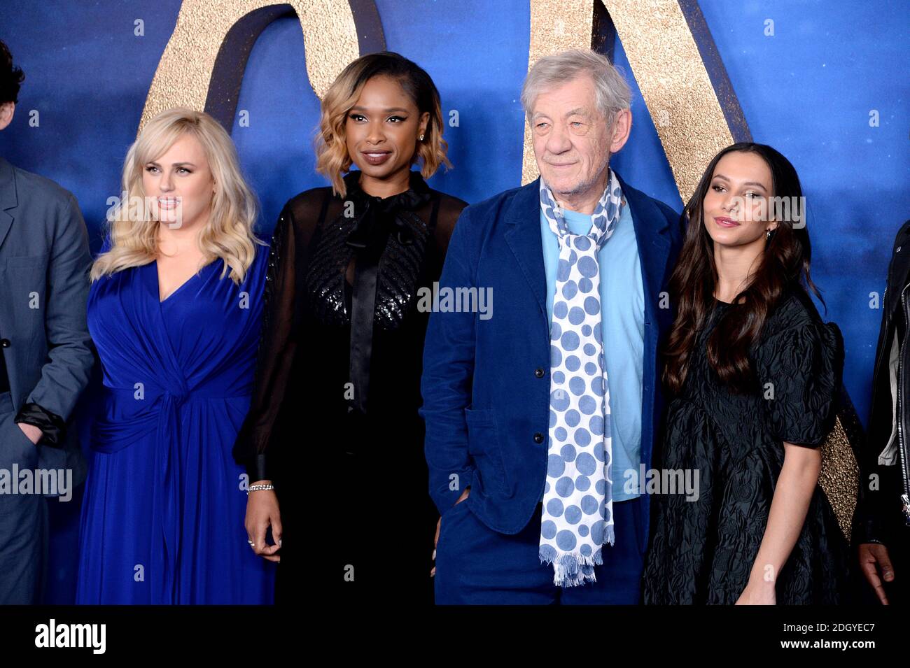 Rebel Wilson, Jennifer Hudson, Sir Ian McKellen and Francesca Hayward