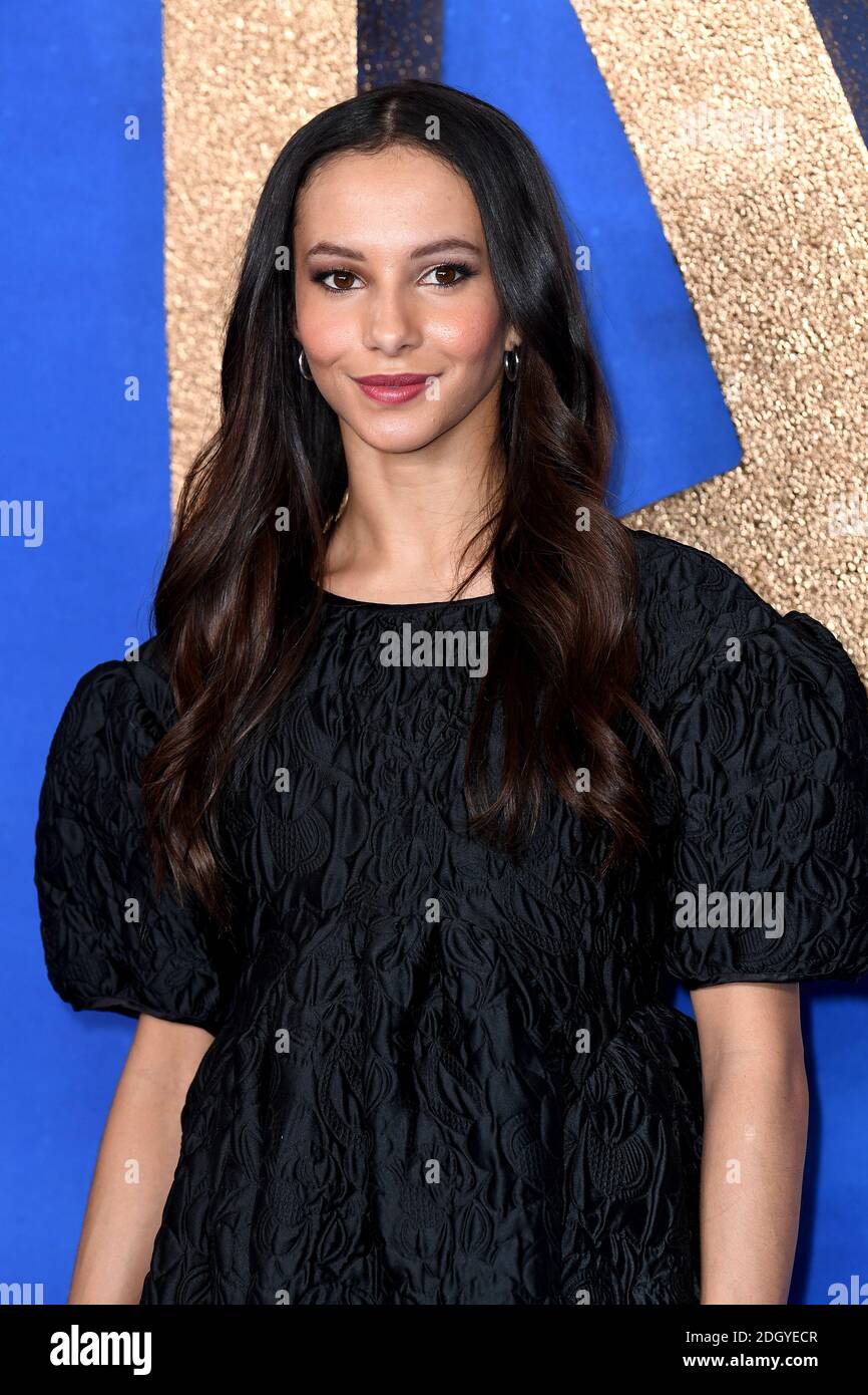 Francesca Hayward attending the Cats photocall at The Corinthia Hotel