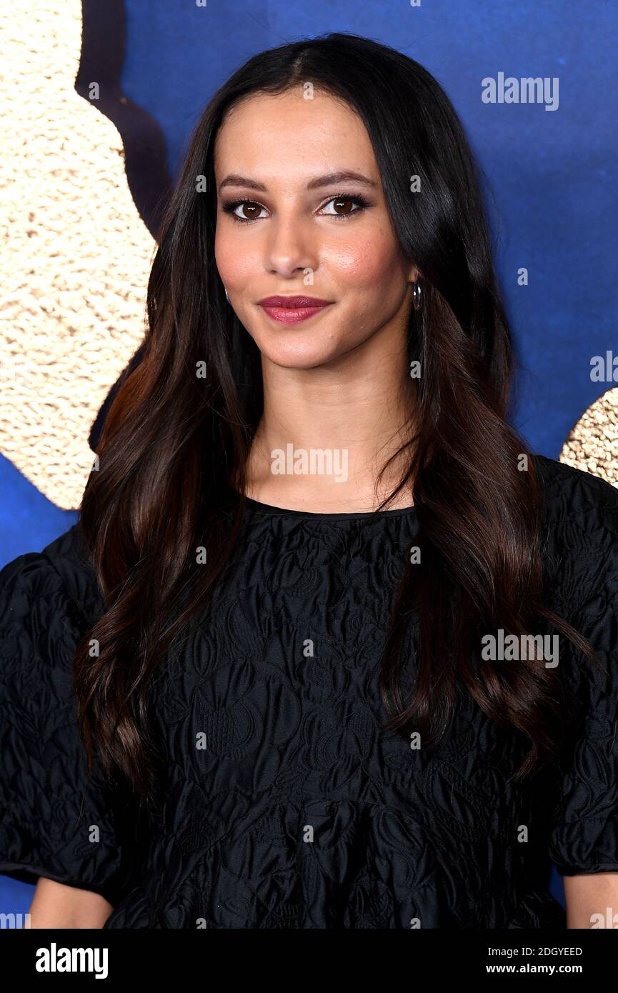 Francesca Hayward attending the Cats photocall at The Corinthia Hotel