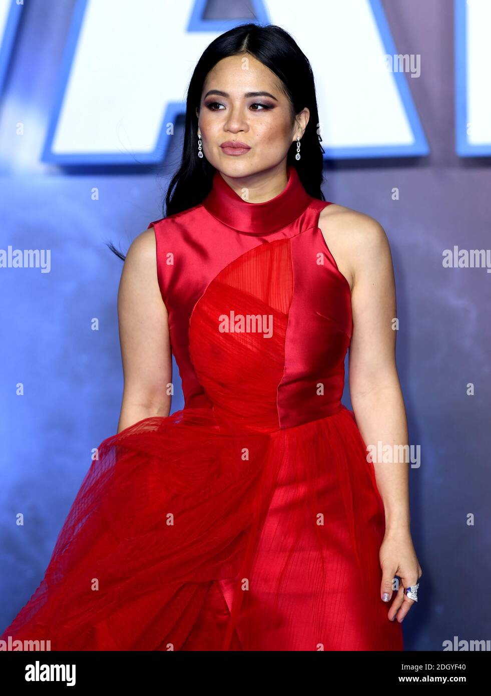 Kelly Marie Tran attending the Premiere of Star Wars: The Rise of ...