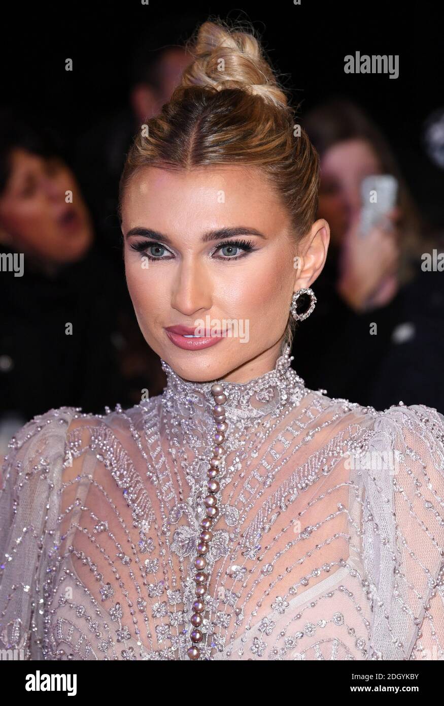 Billie Faiers attending the National Television Awards 2020 held at the