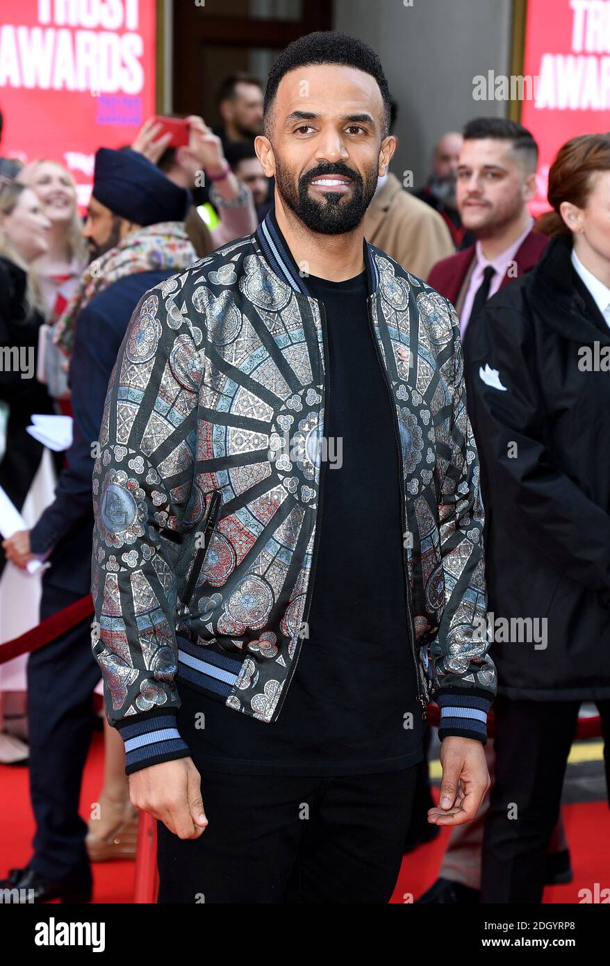 Craig David arriving at The Prince's Trust Awards 2020 at The London ...