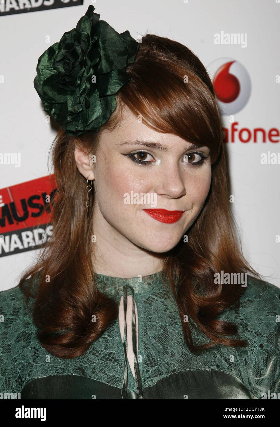 Kate Nash arriving at The Vodafone Live Awards 2007, Earls Court