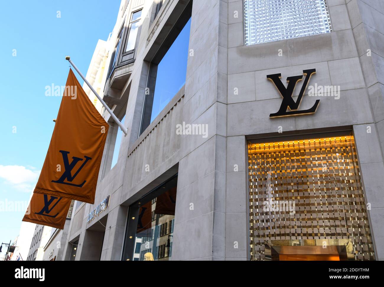 Louis Vuitton on New Bond Street, London. Photo credit should read: Doug Peters/EMPICS Stock Photo