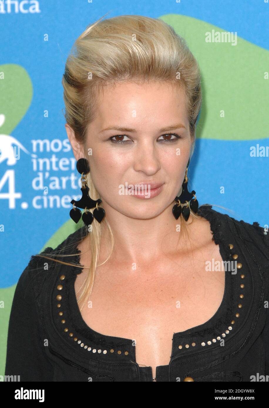 Kierston Wareing at the Venice Film Festival 2007 in Italy. Stock Photo