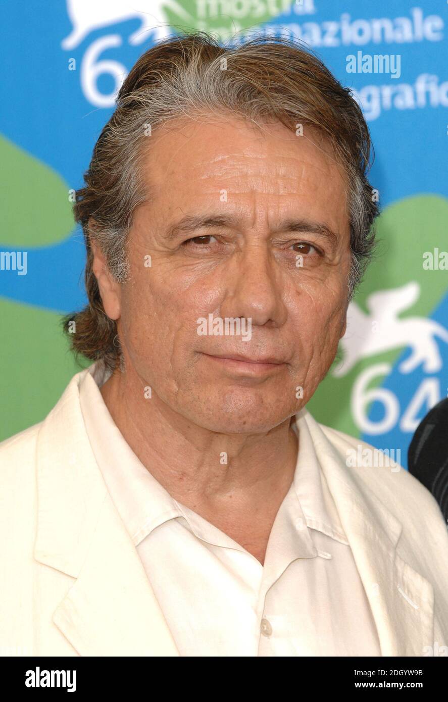 James Edward Olmos at the Venice Film Festival 2007 in Italy. Stock Photo
