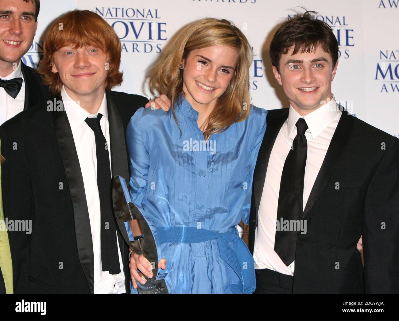 Emma Watson Daniel Radcliffe And Rupert Grint Harry Potter Series Will