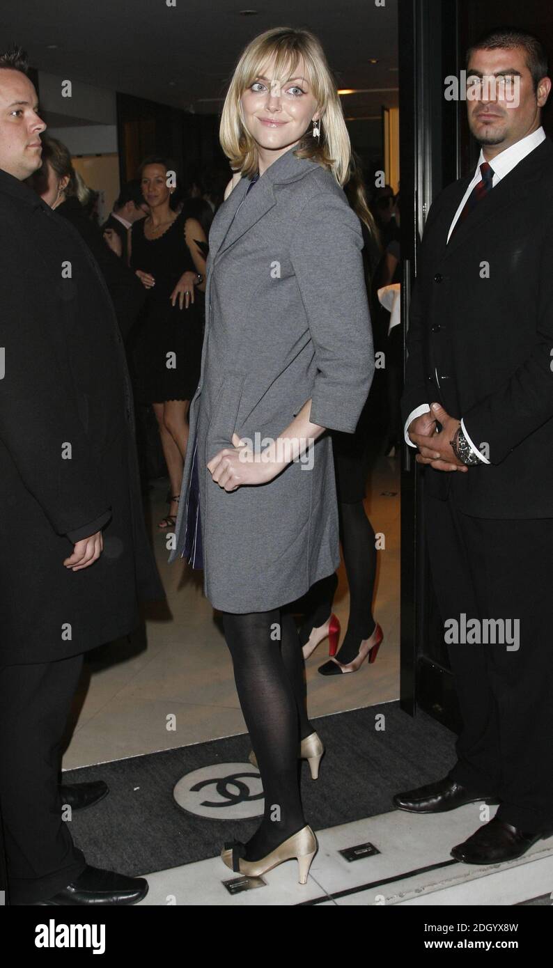 Sophie Dahl arriving at the Vogue Covers Party held at the Chanel boutique, South  Kensington, London Stock Photo - Alamy