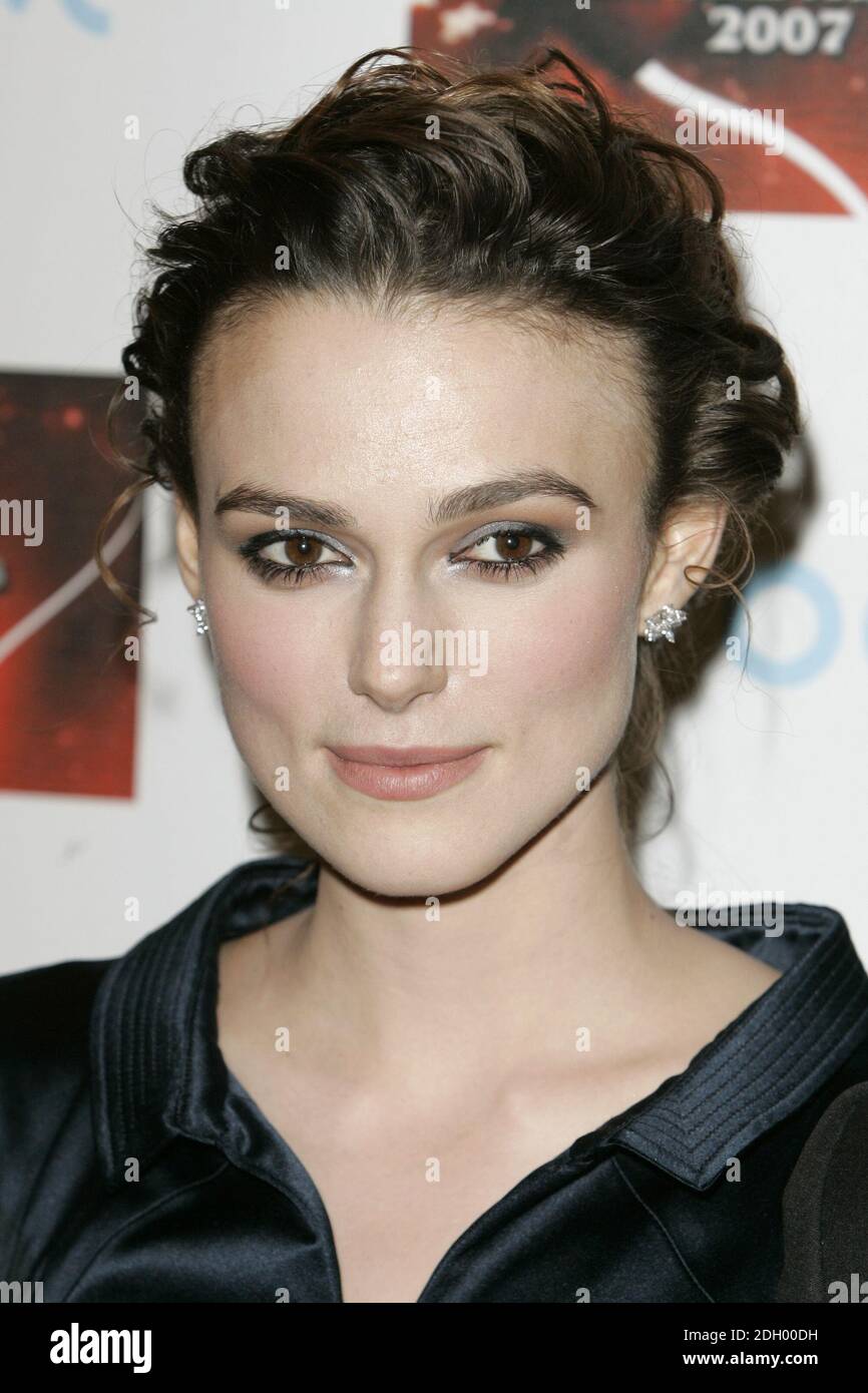 Keira Knightley in the Press Room at the Variety Club Showbiz Awards