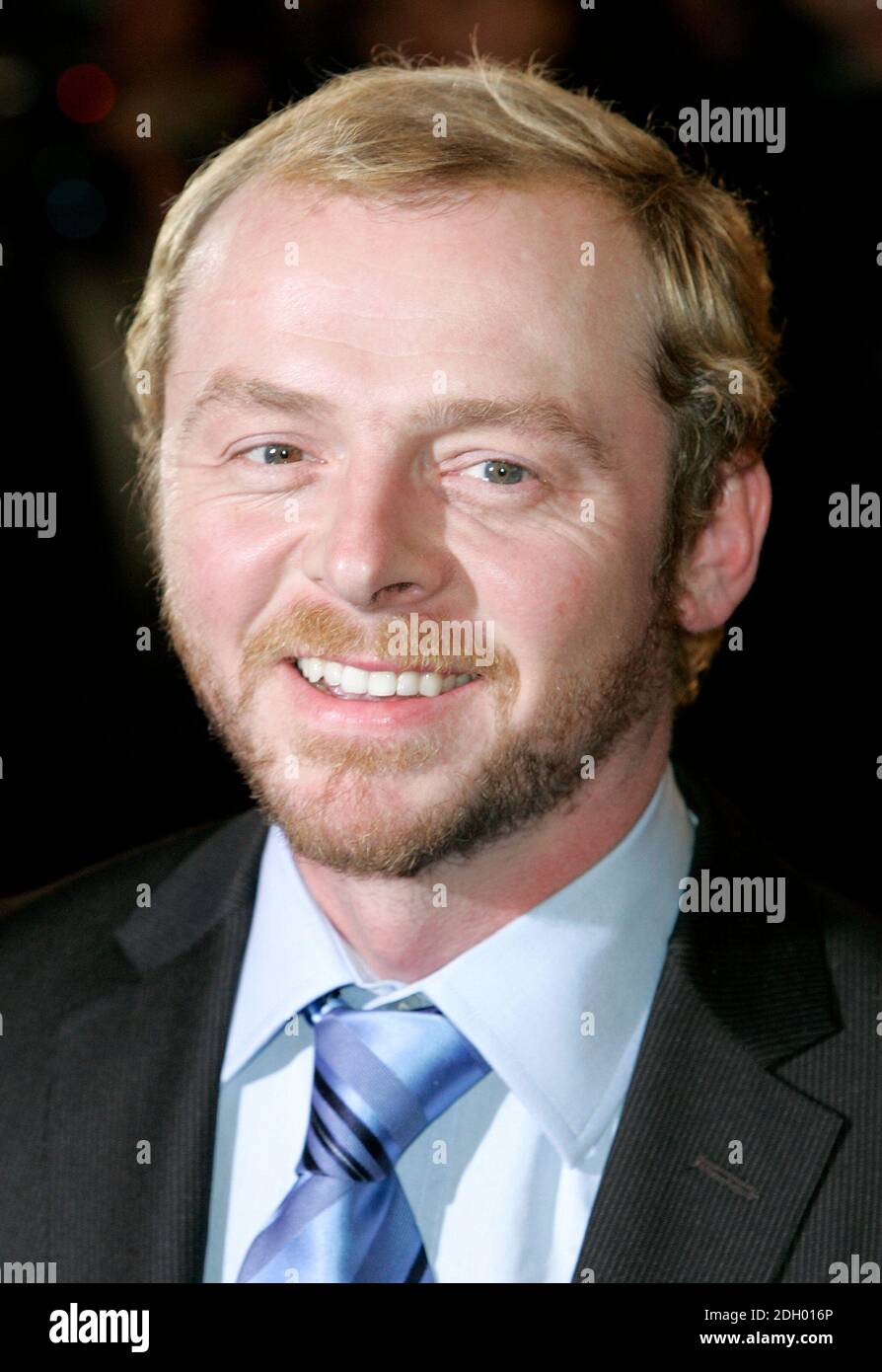 Simon Pegg arrives for the 2007 British Comedy Awards at The London ...