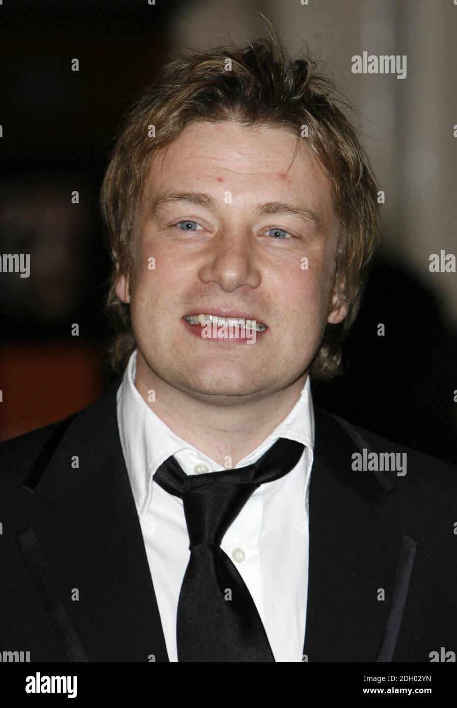 Jamie Oliver arrives for the 2008 Orange British Academy Film Awards