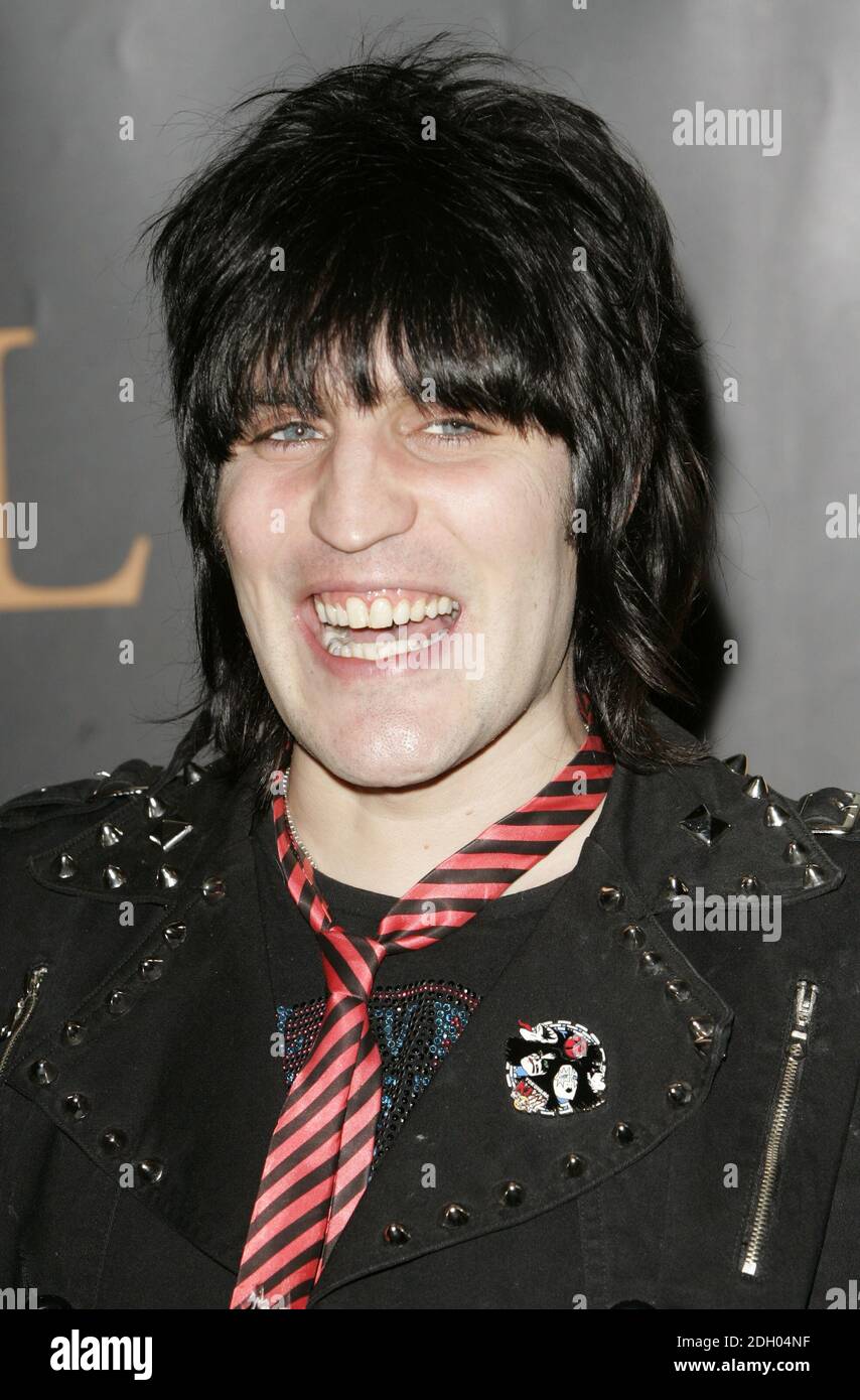 Noel Fielding arriving at the Royal Television Society Awards 2008, the Grosvenor House Hotel, London. Stock Photo