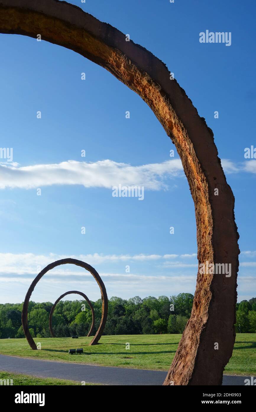 North Carolina Museum of Art park in Raleigh Stock Photo Alamy
