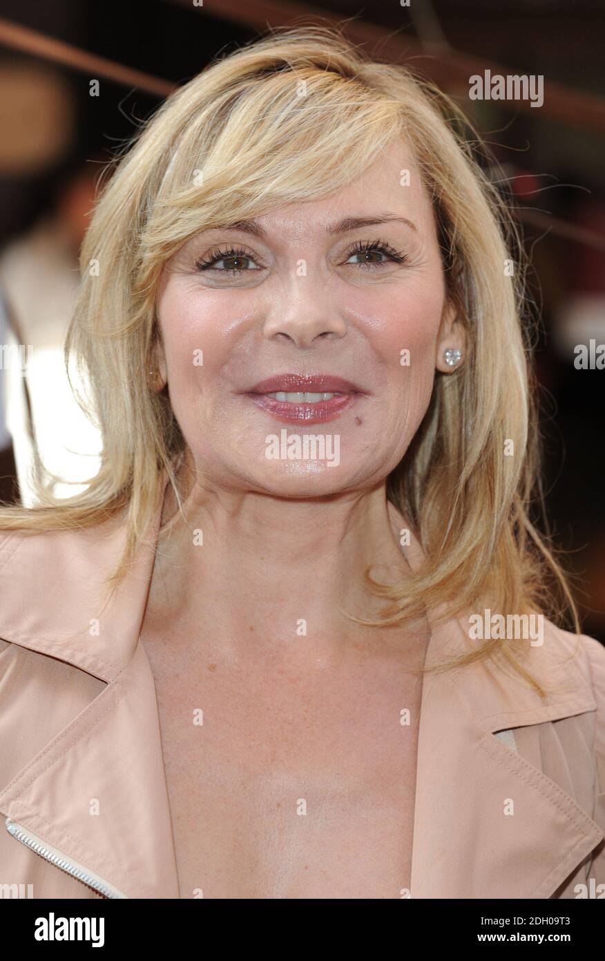 Kim Cattrall launches The Harrods Sale, Knightsbridge, London Stock ...