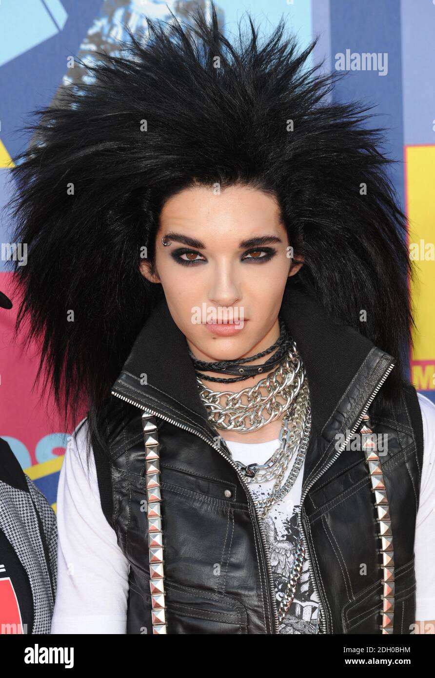Tokio Hotel arrives for the 2008 MTV Video Music Awards at Paramount ...