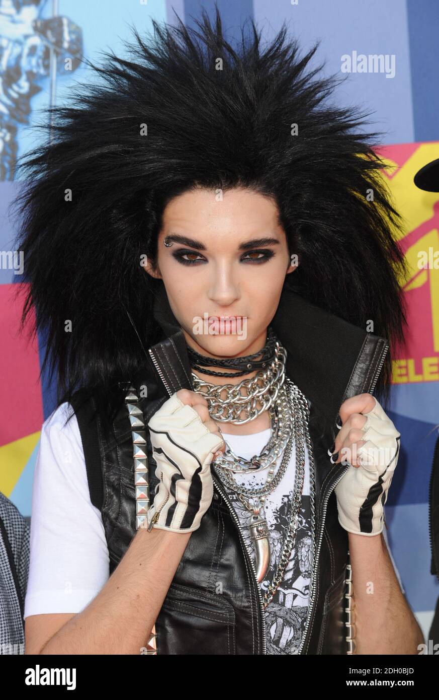 Tokio Hotel arrives for the 2008 MTV Video Music Awards at Paramount ...