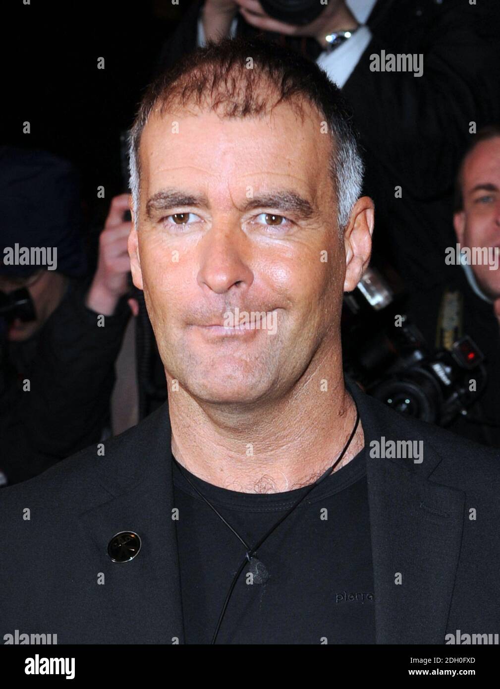 Tommy Sheridan arrives to enter the Celebrity Big Brother house at Elstree Studios in Borehamwood, Hertfordshire. Stock Photo