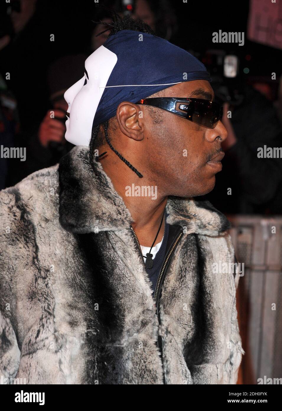 Coolio arrives to enter the Celebrity Big Brother house at Elstree Studios in Borehamwood, Hertfordshire. Stock Photo