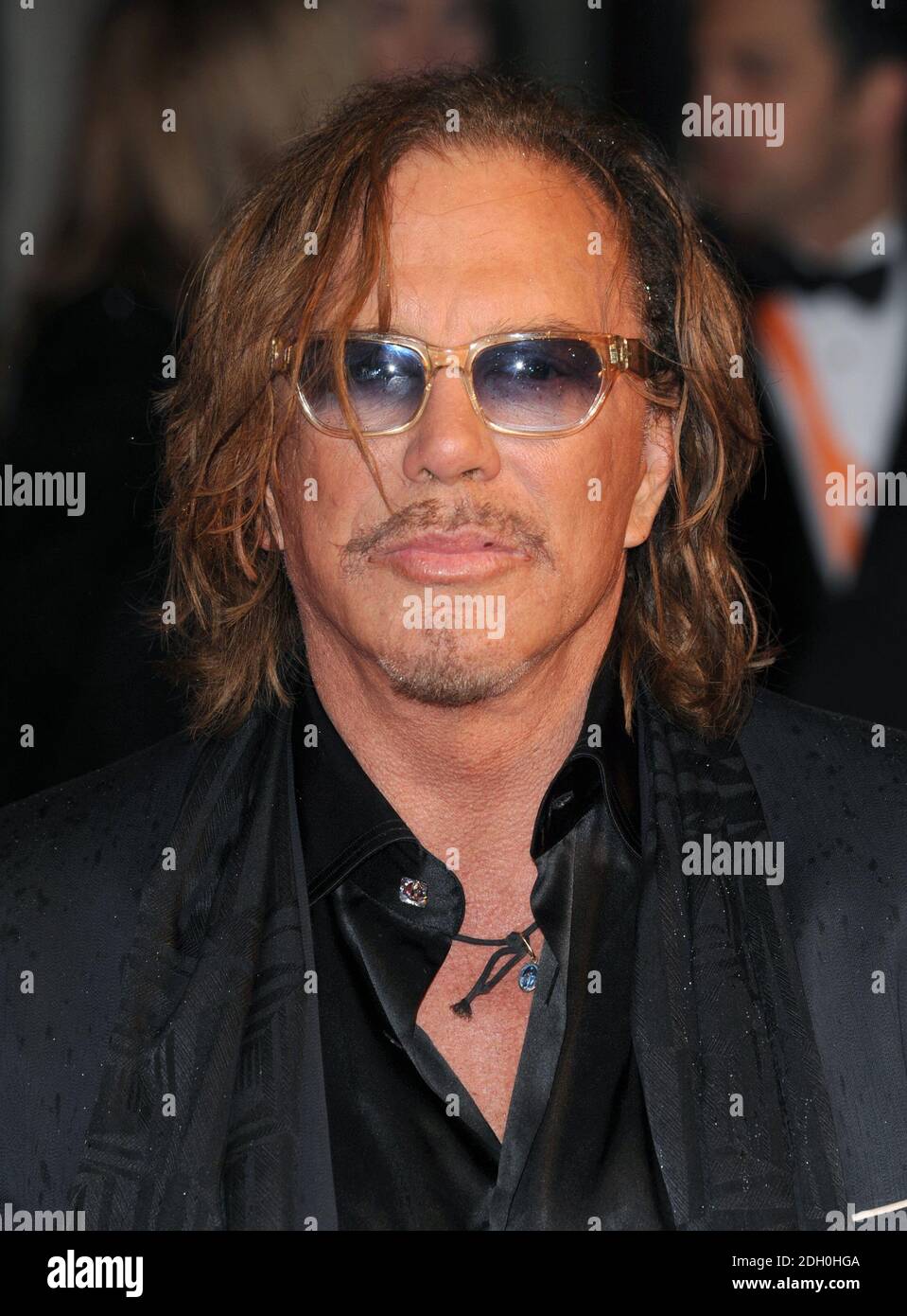 Mickey Rourke at the 2009 British Academy Film Awards at the Royal ...