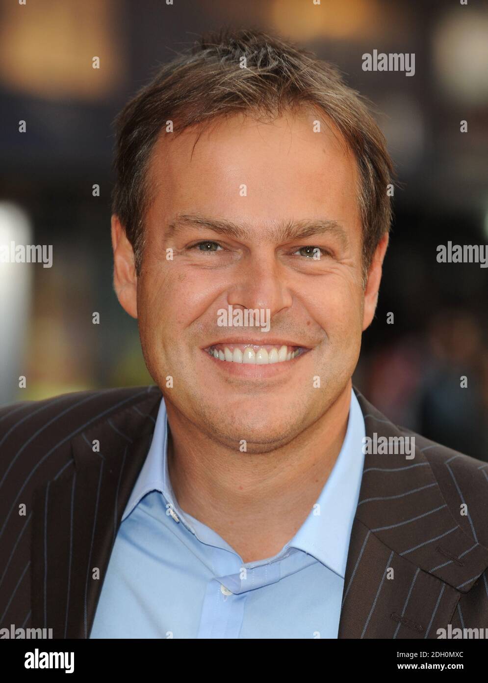 Peter Jones arriving at the UK Premiere of Hannah Montana The Movie