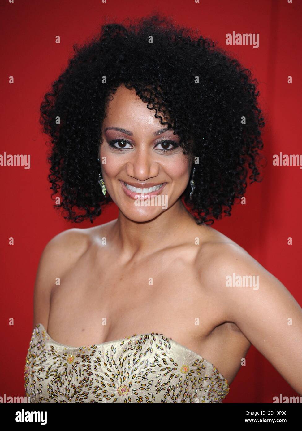 Tupele Tupele Dorgu arriving for the 2009 British Soap Awards at the BBC ...