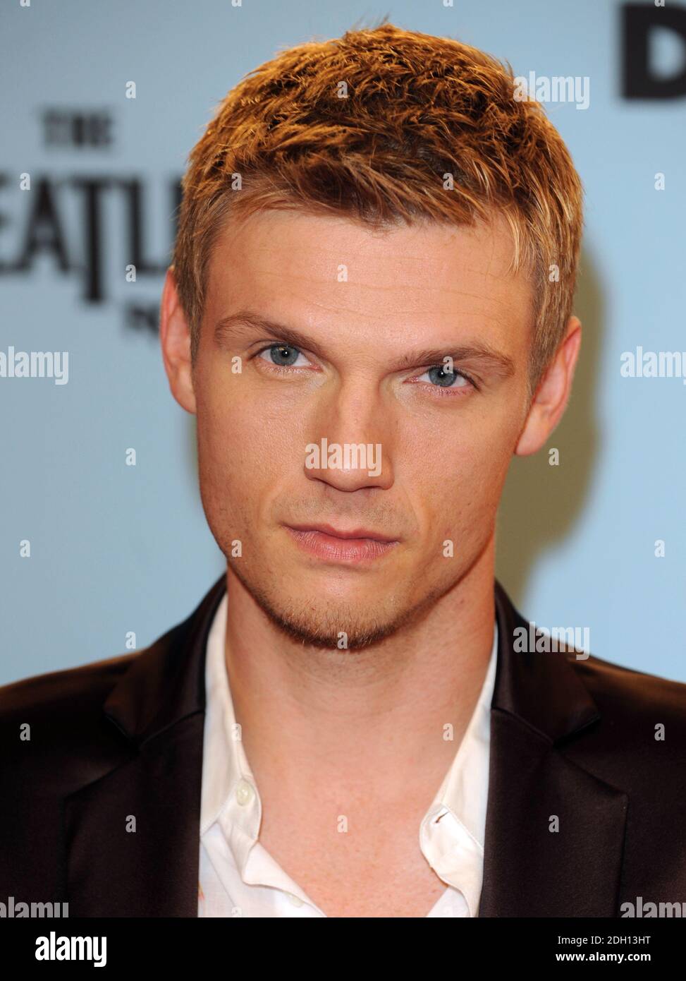 Nick Carter of The Backstreet Boys arriving for the 2009 MTV Europe