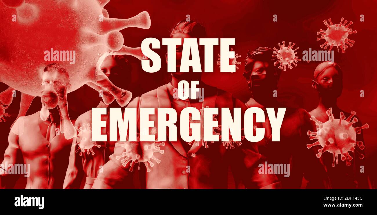 State of Emergency Stock Photo Alamy