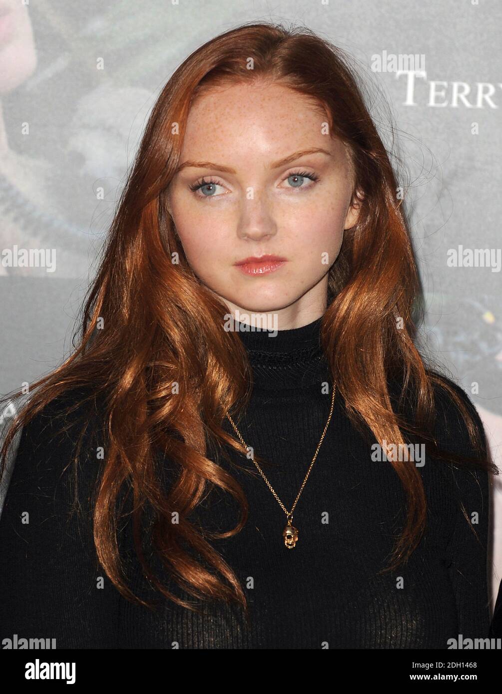 Pirelli model Lily Cole during the Pirelli Calendar 2010 Press Conference at the InterContinental Hotel on Park Lane, central London. Stock Photo