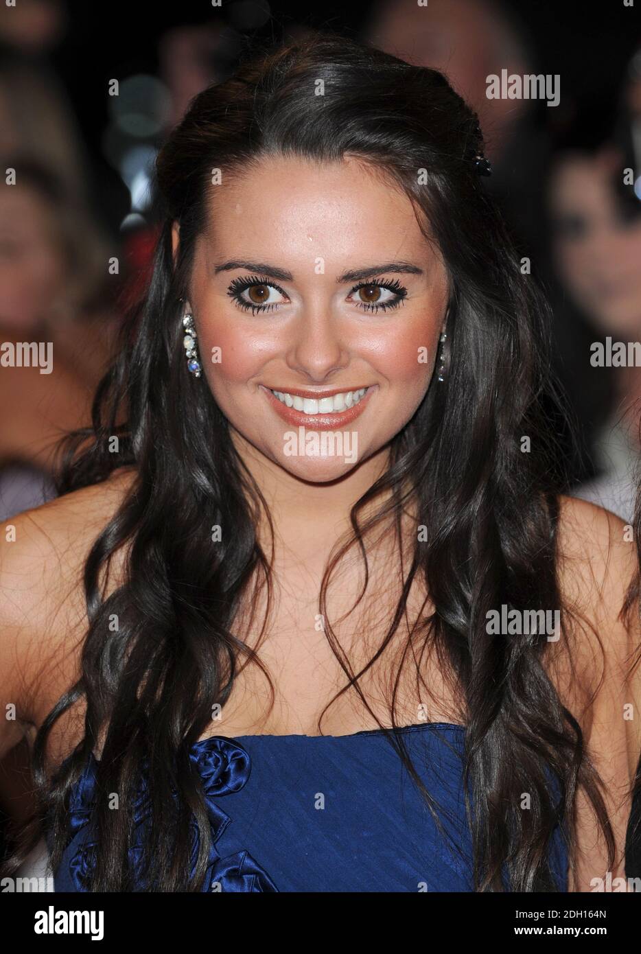 Kelsey-Beth Crossley arrives at the National Television Awards at the O2 Arena, London Stock Photo