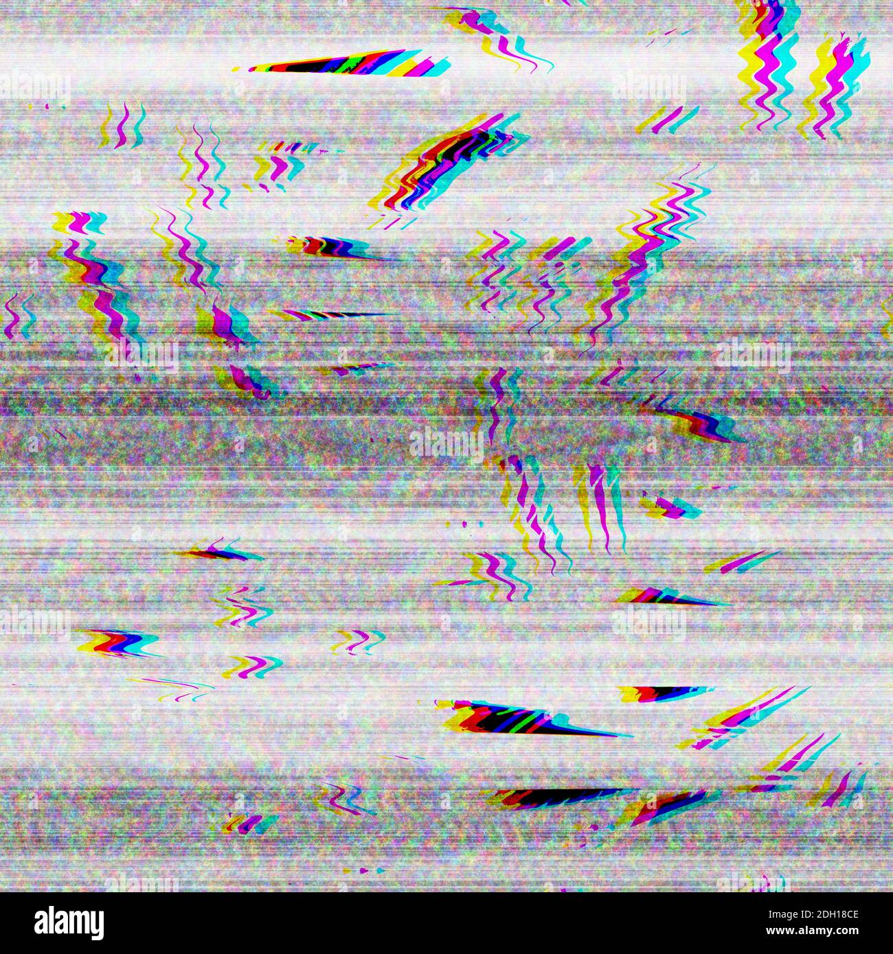 Computer error glitch effect neon hi-res stock photography and images ...