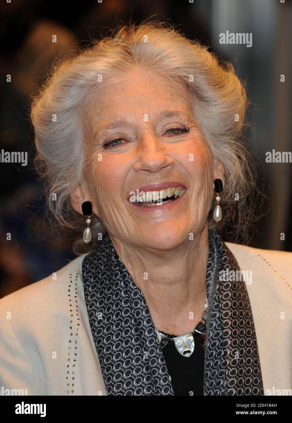 Phyllida Law arriving at the World Premiere of Nanny McPhee and the Big Bang, the Odeon West End Cinema, Leicester Square, London. Stock Photo