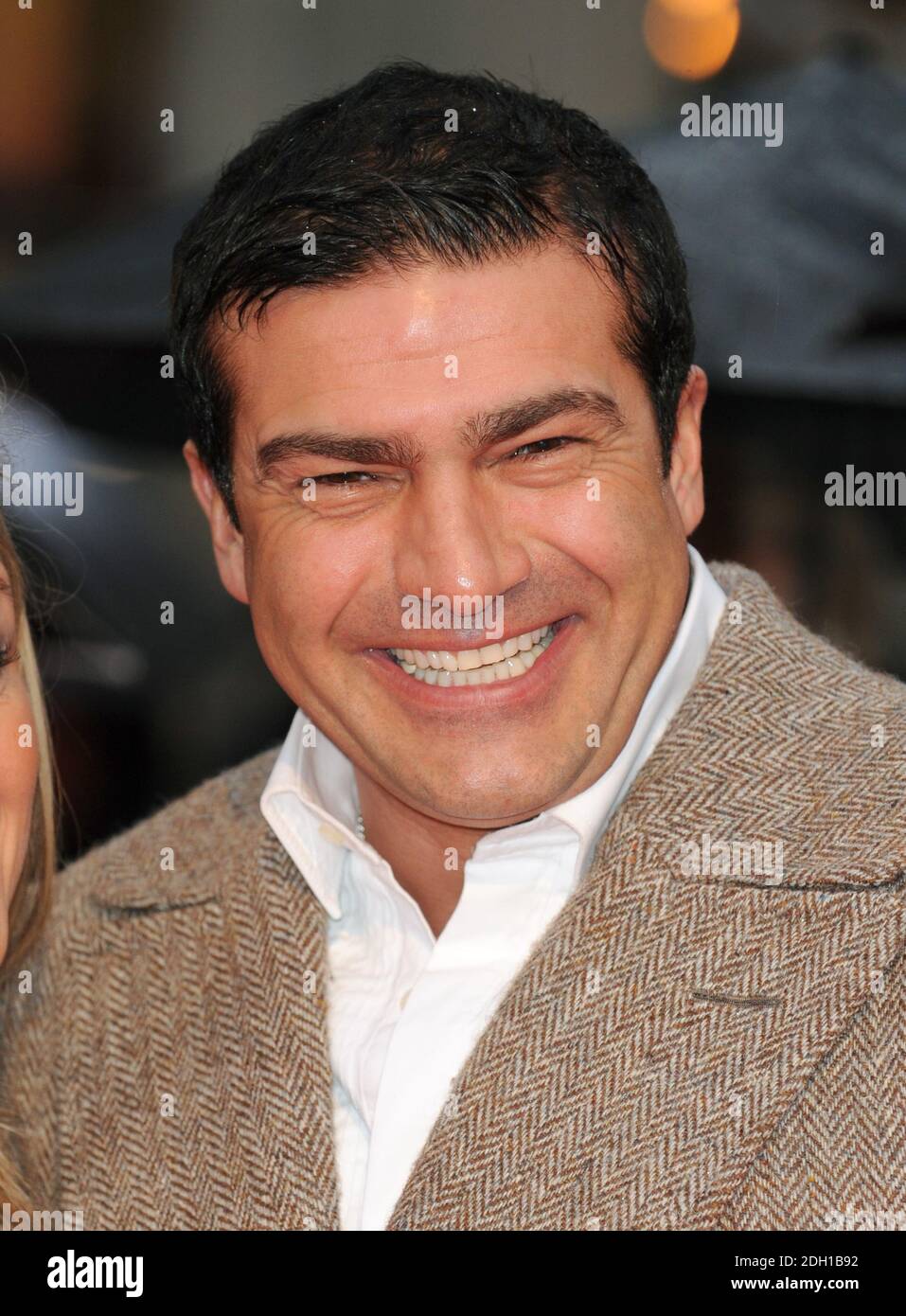 Tamer Hassan arriving at The Clash of the Titans World Premiere, Empire Cinema, Leicester Square, London. Stock Photo