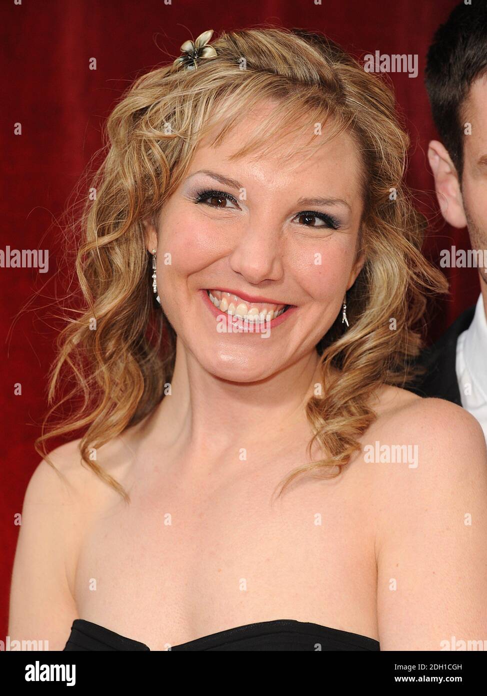 Elizabeth Bower arriving for the 2010 British Soap Awards at the