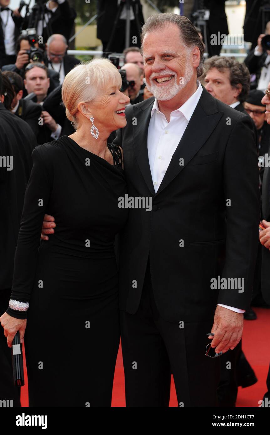 Helen Mirren and Husband arriving at the opening gala premiere of Robin ...