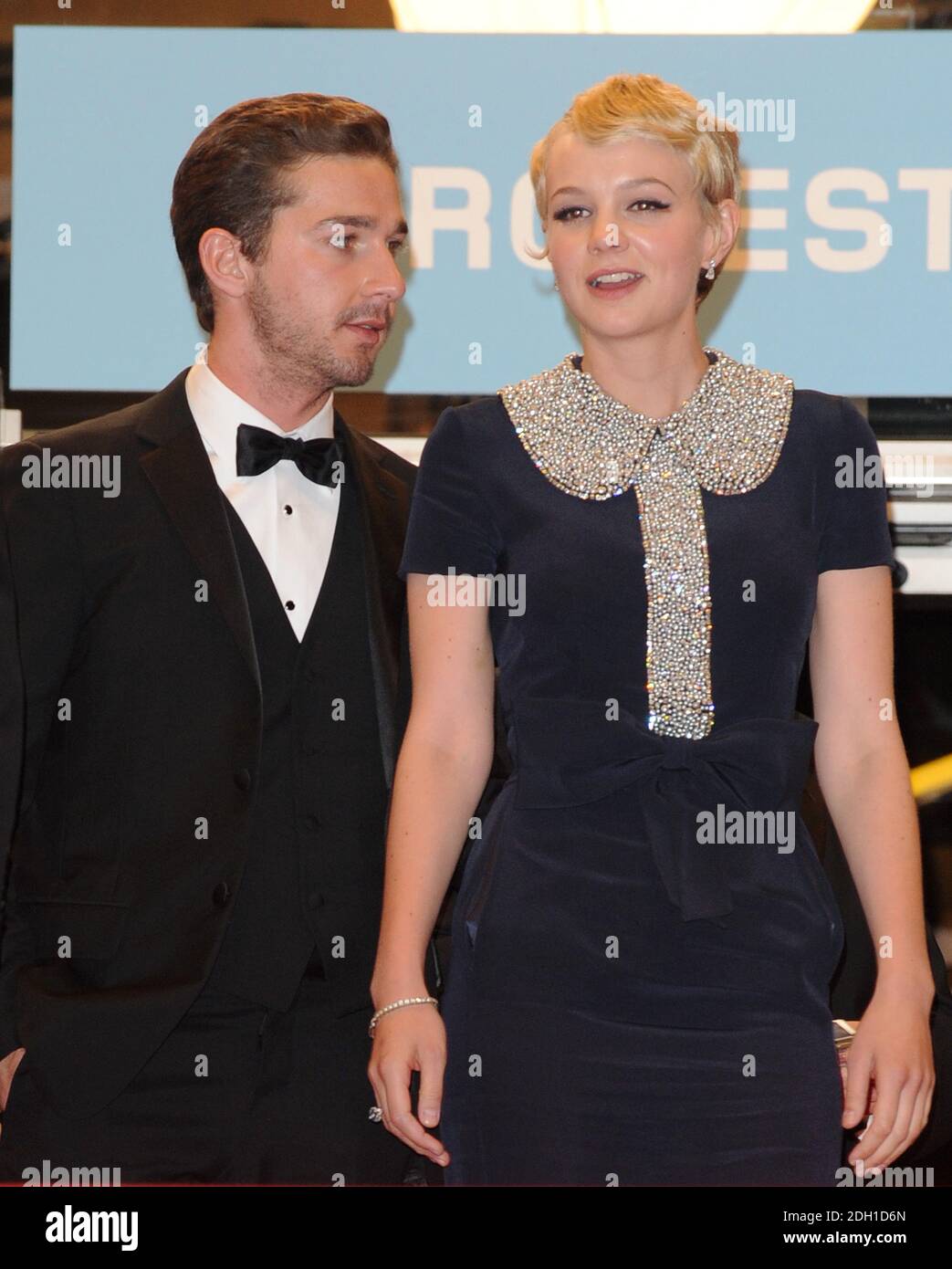 Shia Labeouf And Carey Mulligan Arriving For The Screening Of Wall Street Money Never Sleeps Part Of The 63rd Cannes Film Festival At The Palais De Festivals In Cannes France Stock Photo